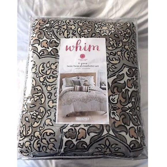 NIP Whim Martha Stewart Collection Comforter Set - Picture 5 of 6